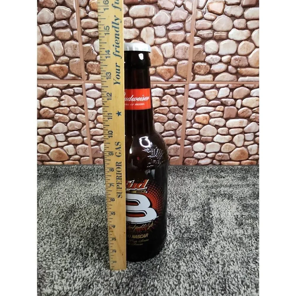 Vintage Large Bud Official Beer Nascar 8 Dale Earnhardt Jr. 2000 Nascar Winston
